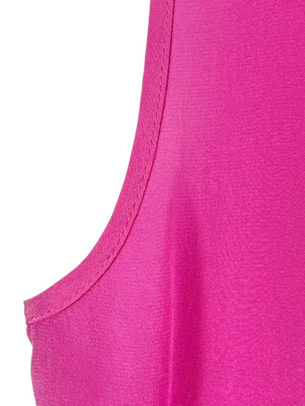 Banana Republic 100% Silk Pintuck Shell Blouse Pink Sleeveless Top 8 - Picture 7 of 13